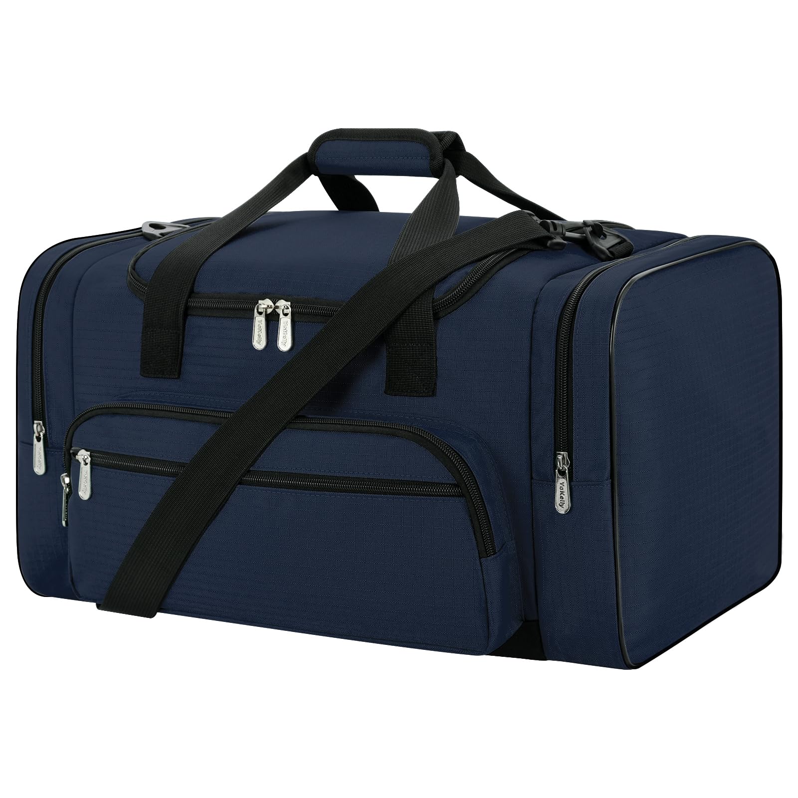 YoKelly Sports Duffel Bag 20 inch for Travel Gym - Navy Blue