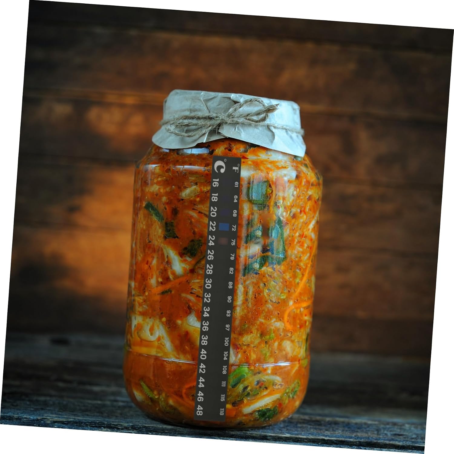 3pcs Stick on Thermometer Strip Sticker for Fermentation Jar