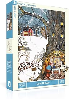 New York Puzzle Company - Loré Pemberton Cold Hollow - 1000 Piece Jigsaw Puzzle