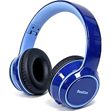 6001 Headphones Kids On-Ear Headphones Limited 80/95DB 3.5mm Headset Blue