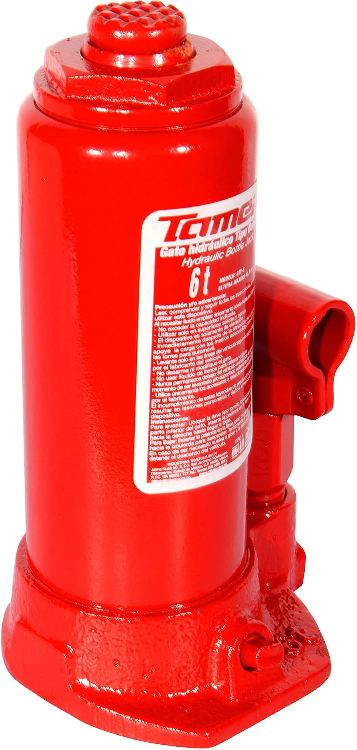 Mikel's GTE-6 Hydraulic Bottle Jack 6 Ton (13,000 lb)