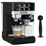 Amaste Espresso Machine, 20 Bar Cappuccino Machine With Touch Screen, Espresso Machine with Milk Frother for Home, 3-in-1 Latte Machine With Milk Tank for Espresso, Cappuccinos & Lattes, 1350W