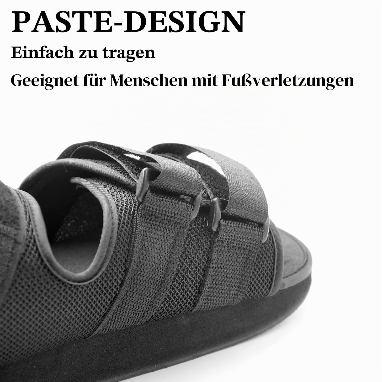 Postoperative Schuhe für gebrochenen Fuß Medizinische Walking Schuh Cast Foot Brace für Fußchirurgie Heilung Schuh für Post Chirurgie Fraktur oder Geschwür für Männer und Frauen (XL)