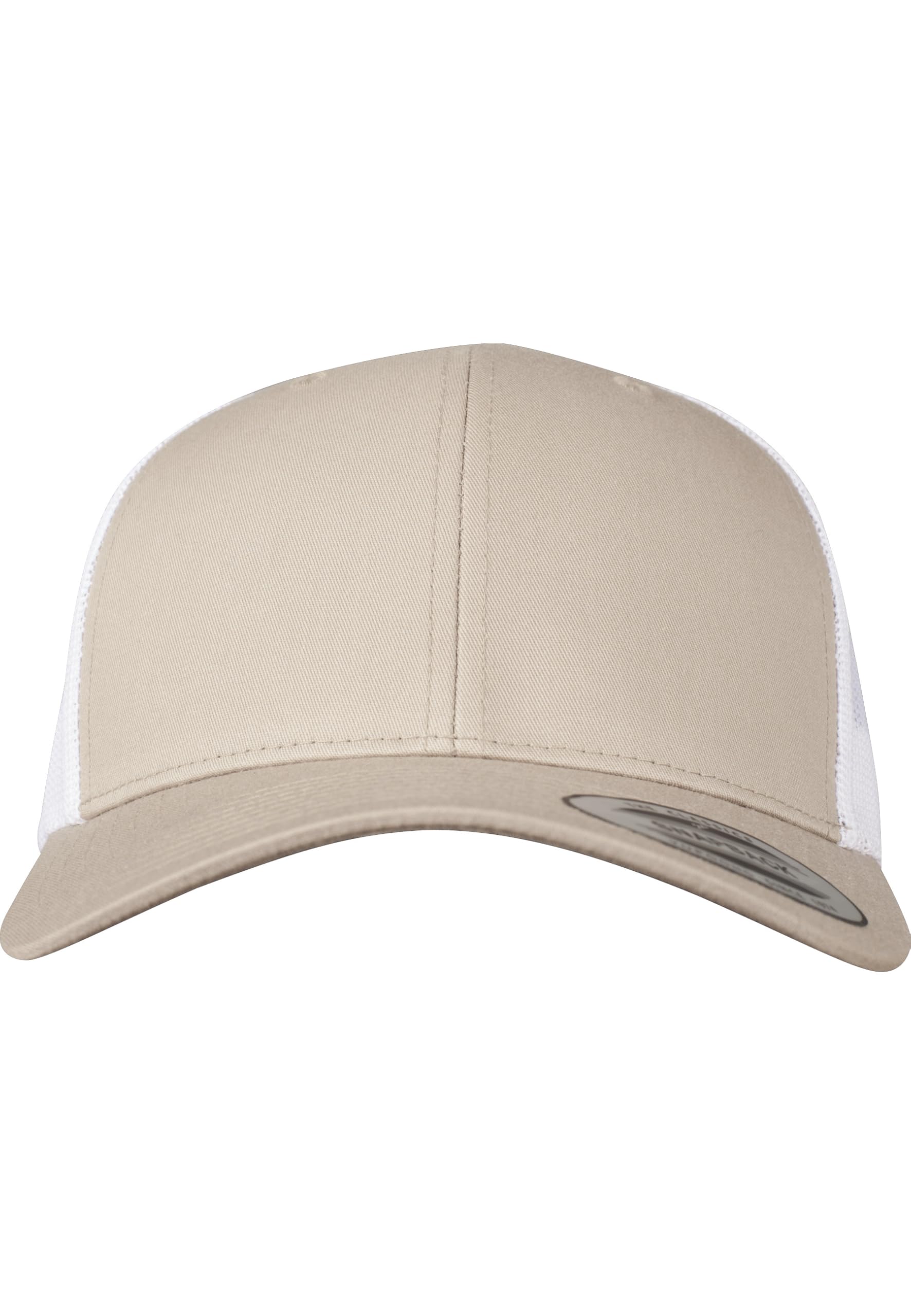 Flexfit Retro Trucker 2-Tone Kappe, Khaki/White, One Size