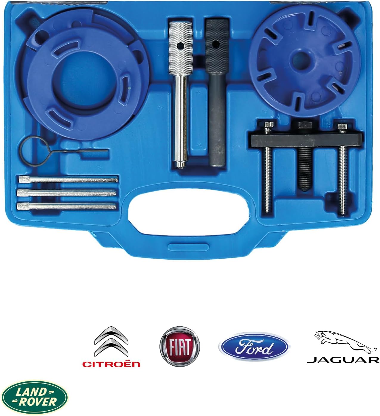 KS Tools BT593160 Engine Adjustment Tool for Jaguar, Land Rover 2.0, 2.2, 2.4, 3.0 JTD, 10 Pieces, Not Specified