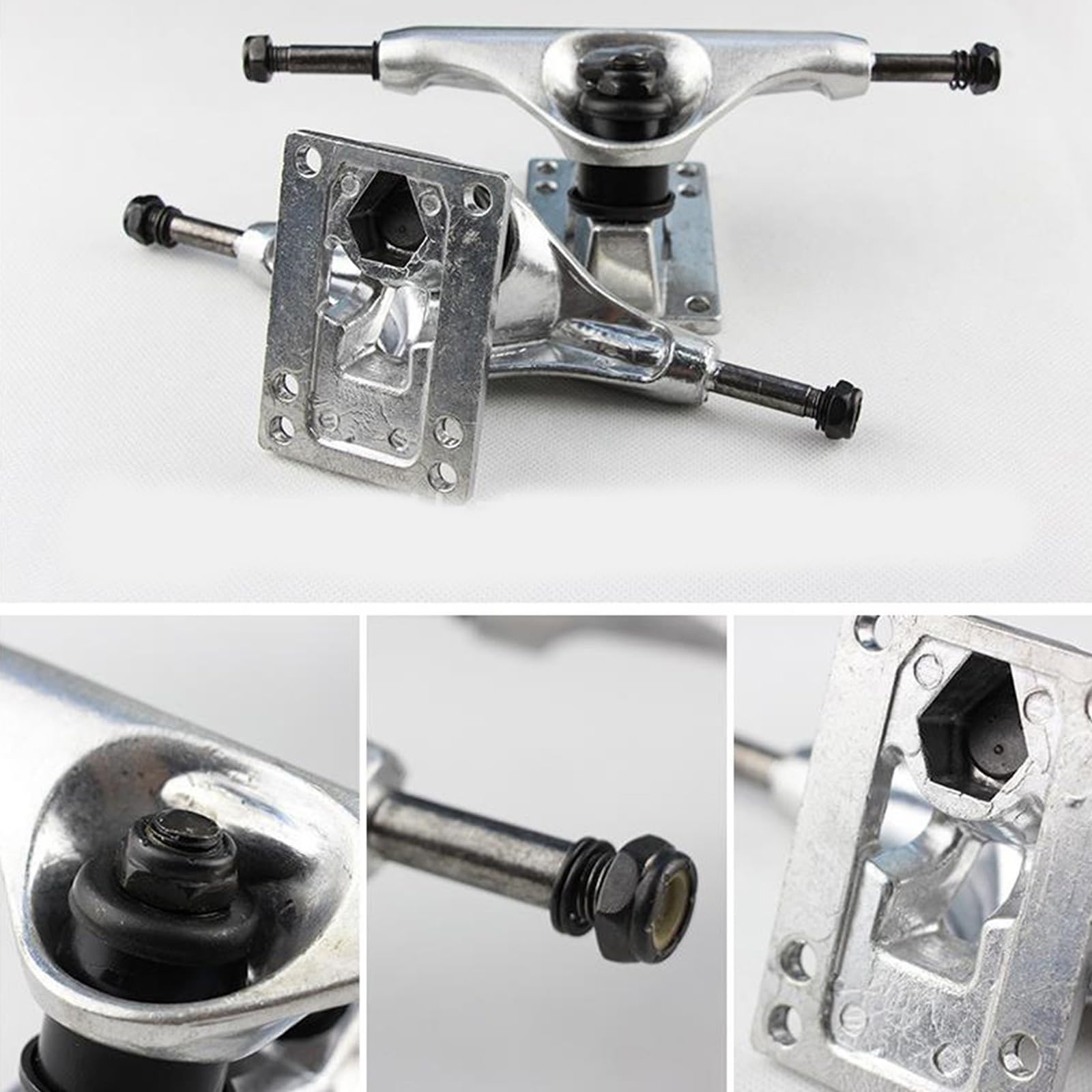Completa skateboard Truck professionale Finger Skateboard Truck accessorio per ciclismo liscio alte leghe