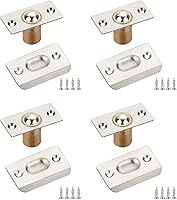 Vista 14 de Ravinte Hardware Pestillo de bola para puerta de armario, reemplazo de bola de puerta, accesorios de puerta de cierre de bola, acero inoxidable