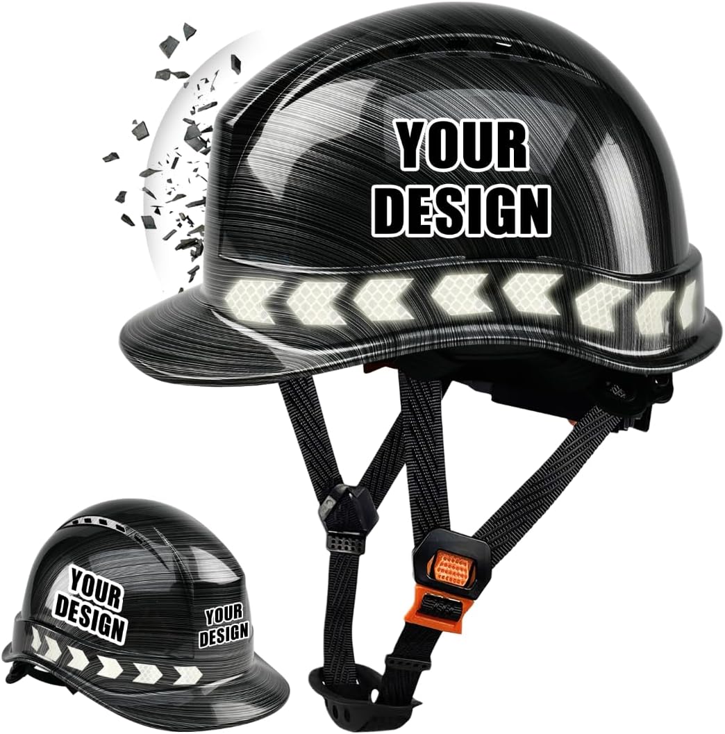 Safety Helmet Hard Hat Customize Your Logo Industrial Construction Work Hat ANSI Z89.1 Approved