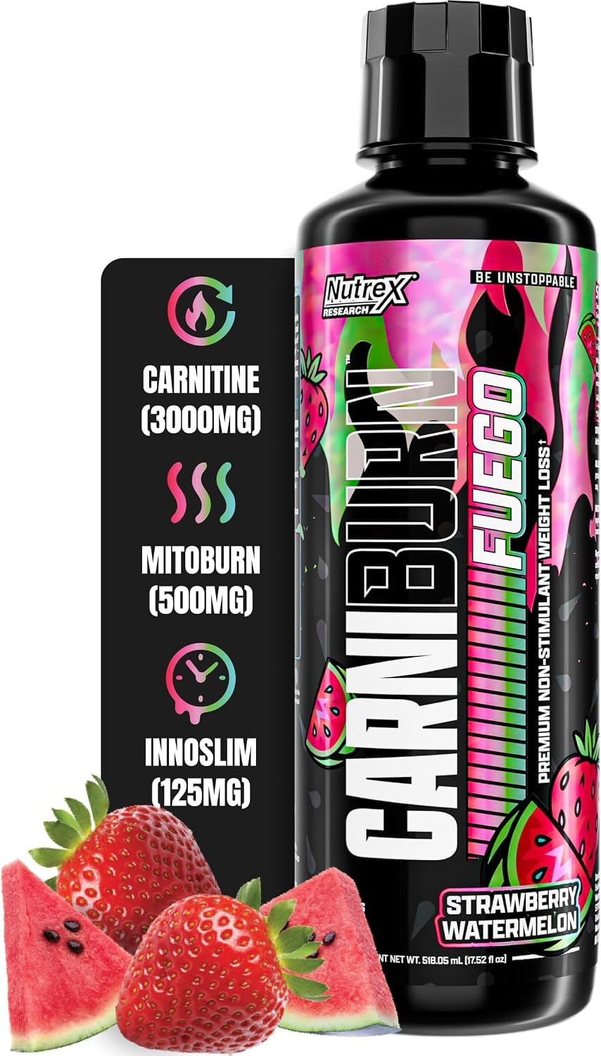 Nutrex Research Carniburn Liquid L Carnitine 3000mg