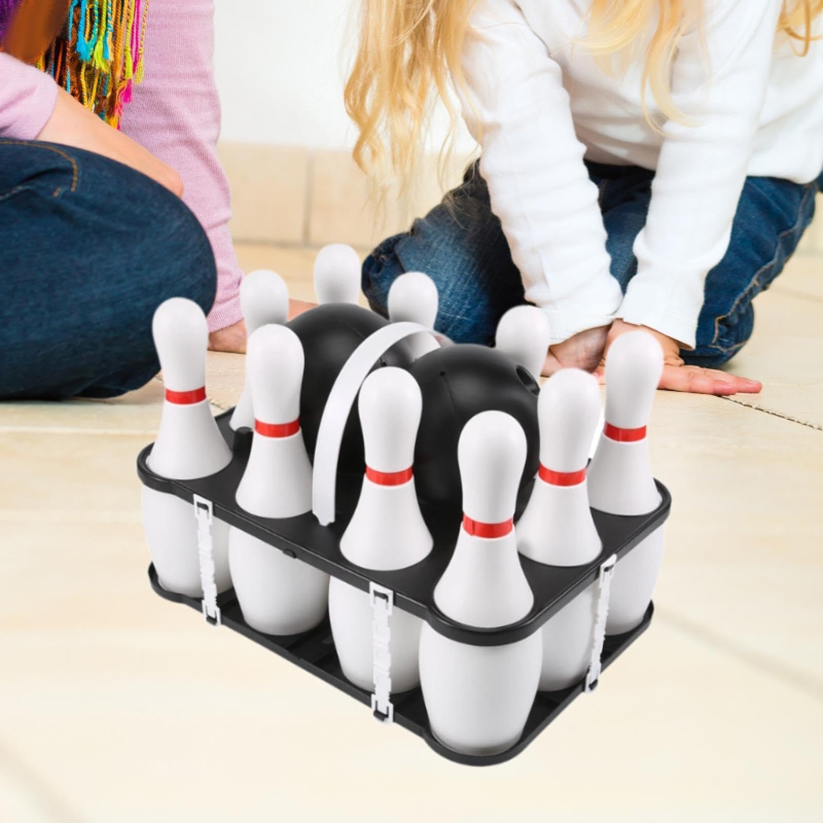 Lern Bowling Set für Kinder mit Kegeln Und Kugeln für Jungen