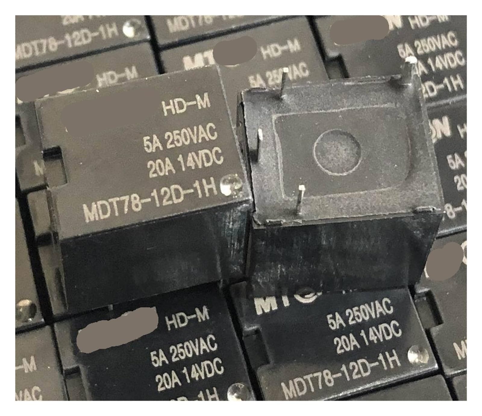 Relé MDT78-12D-1H de 4 pines con conmutación estable de 12V