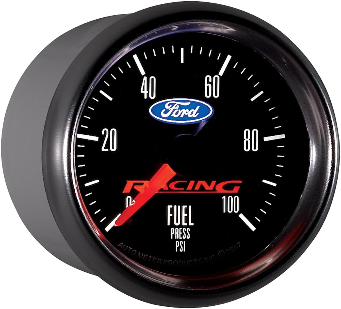 Auto Meter 880080 2-1/16" 0-100 PSI Fuel Pressure Gauge for Ford Racing