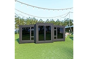 Foldable Tiny Home Prefab (40FT): Ready-To-Live In Comfort