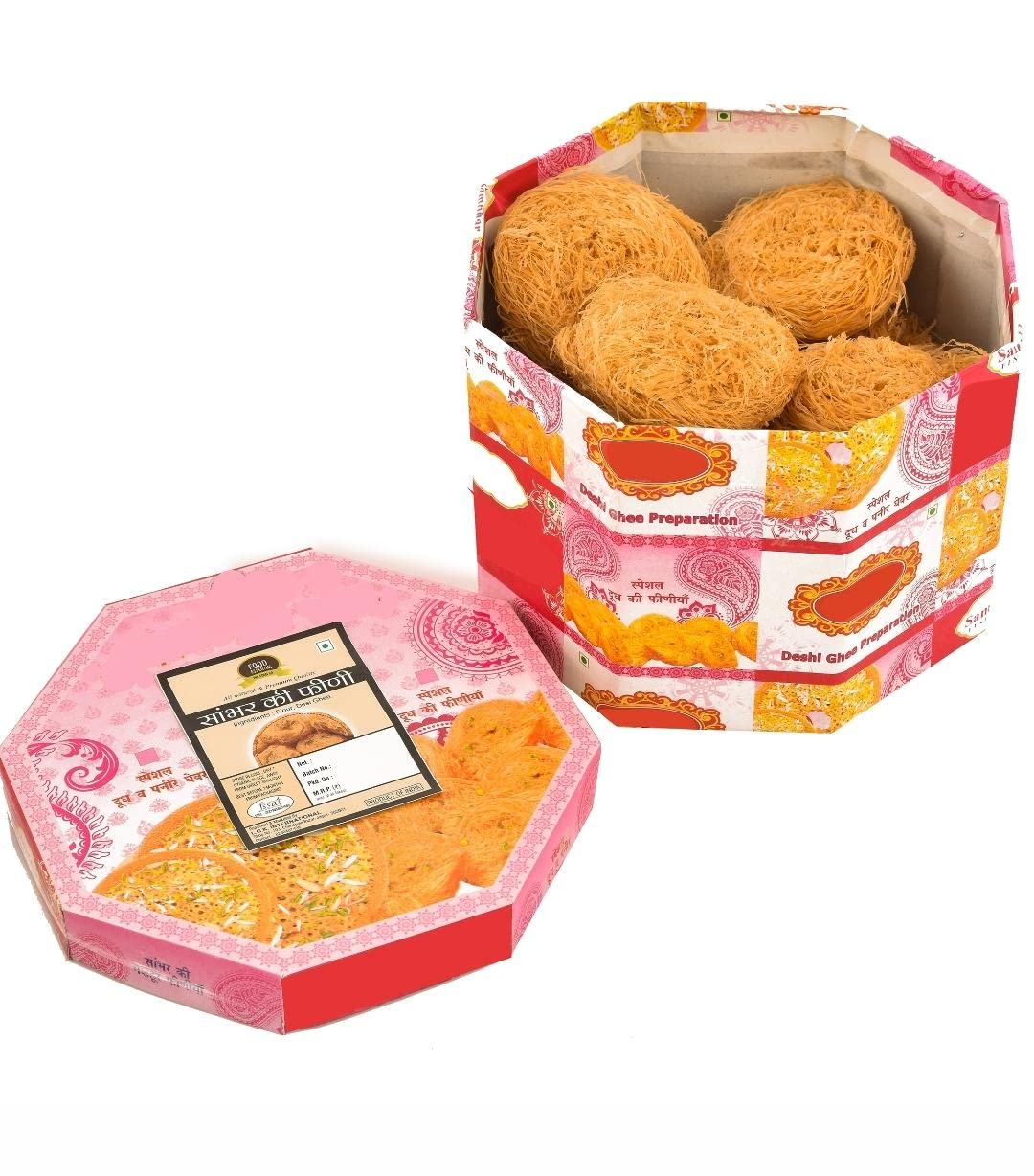 Food Essential Premium Sweetened Phirni [A Pure Desi Ghee Preparation] Traditionally Rajasthani Sweet 500 gm.