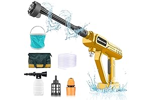 Portable Convenience: DEWALT 20V Lithium-Ion Pressure Washer for Effortless Cleaning