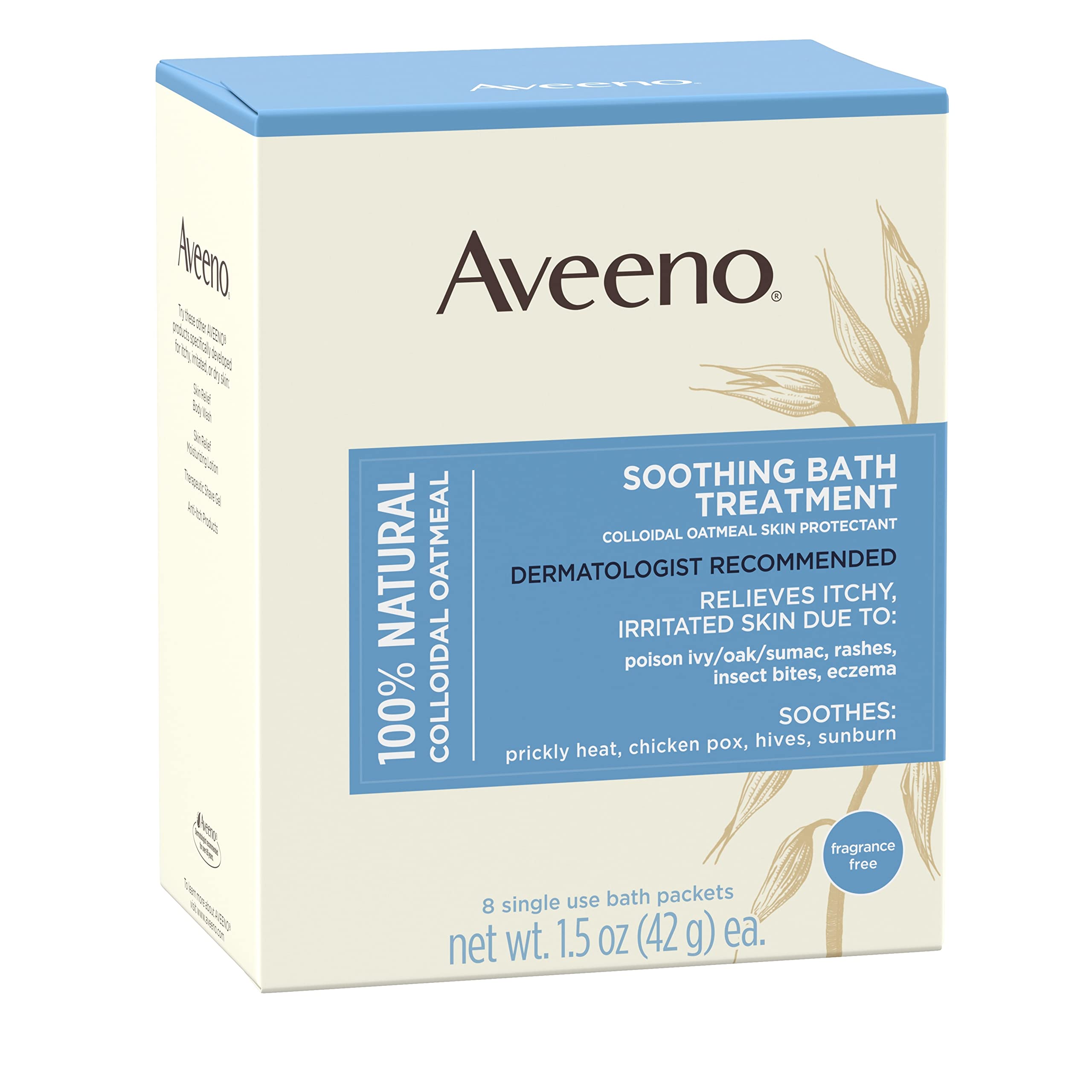 Buy Aveeno Soothing Bath Treatment with 100 Natural Colloidal Oatmeal