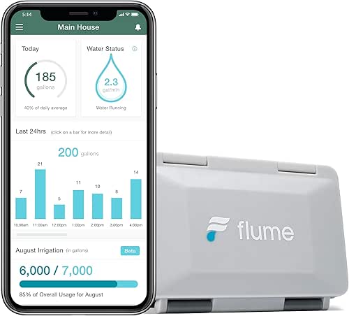 Flume 2 Smart Home Water Monitor & Leak Detector –