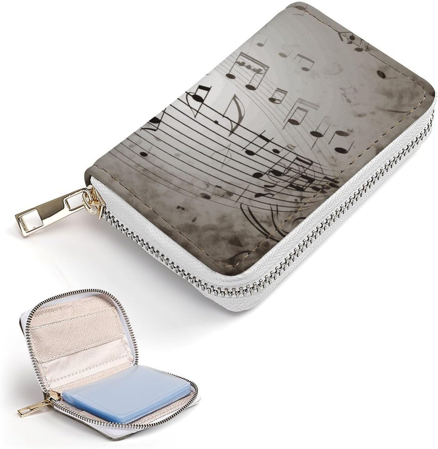 Music Note Wall Card Bag Credit Card Holder Card Wallet image 2