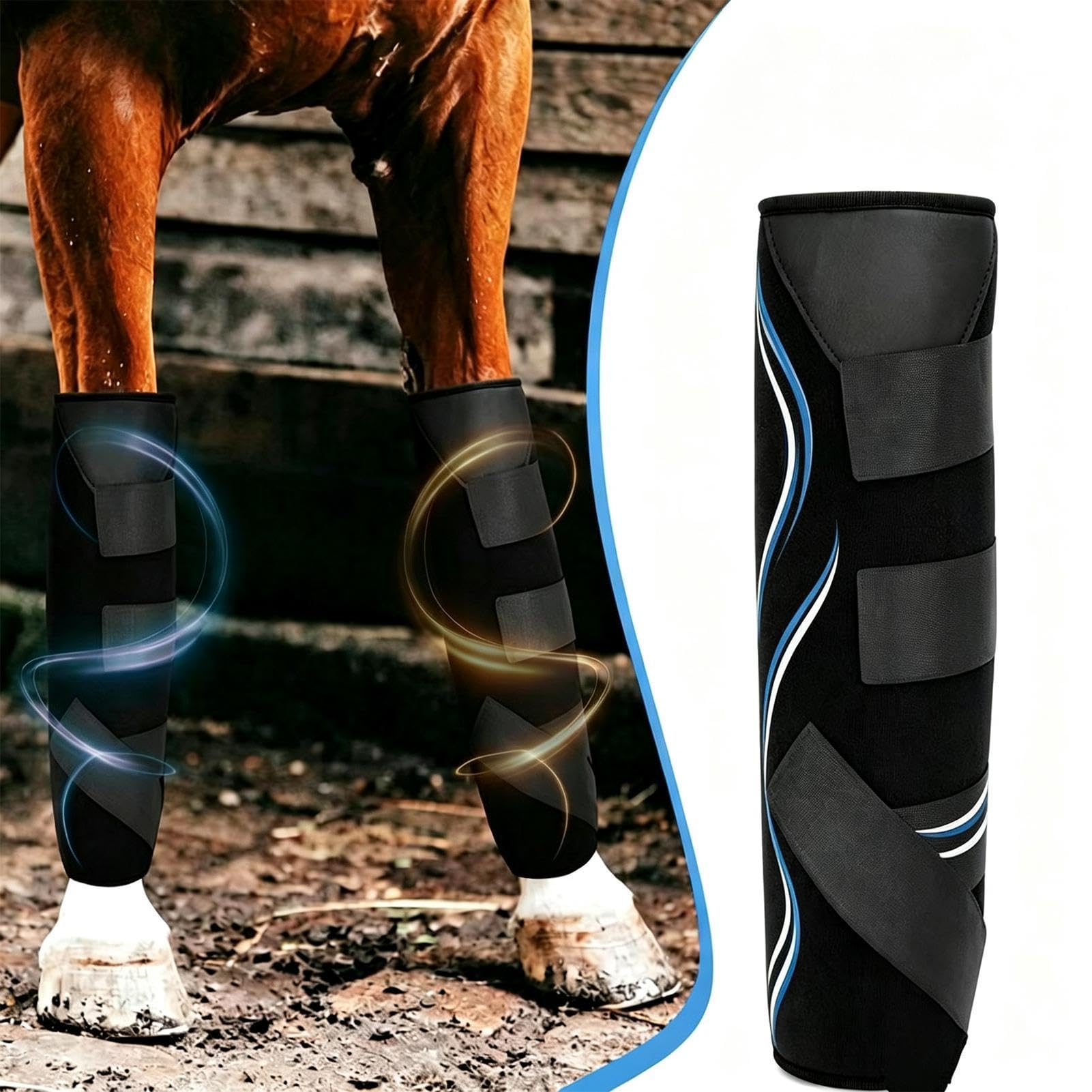 Generisch Equiden-Eisstiefel Wiederverwendbare -Knie-Kühlwickel