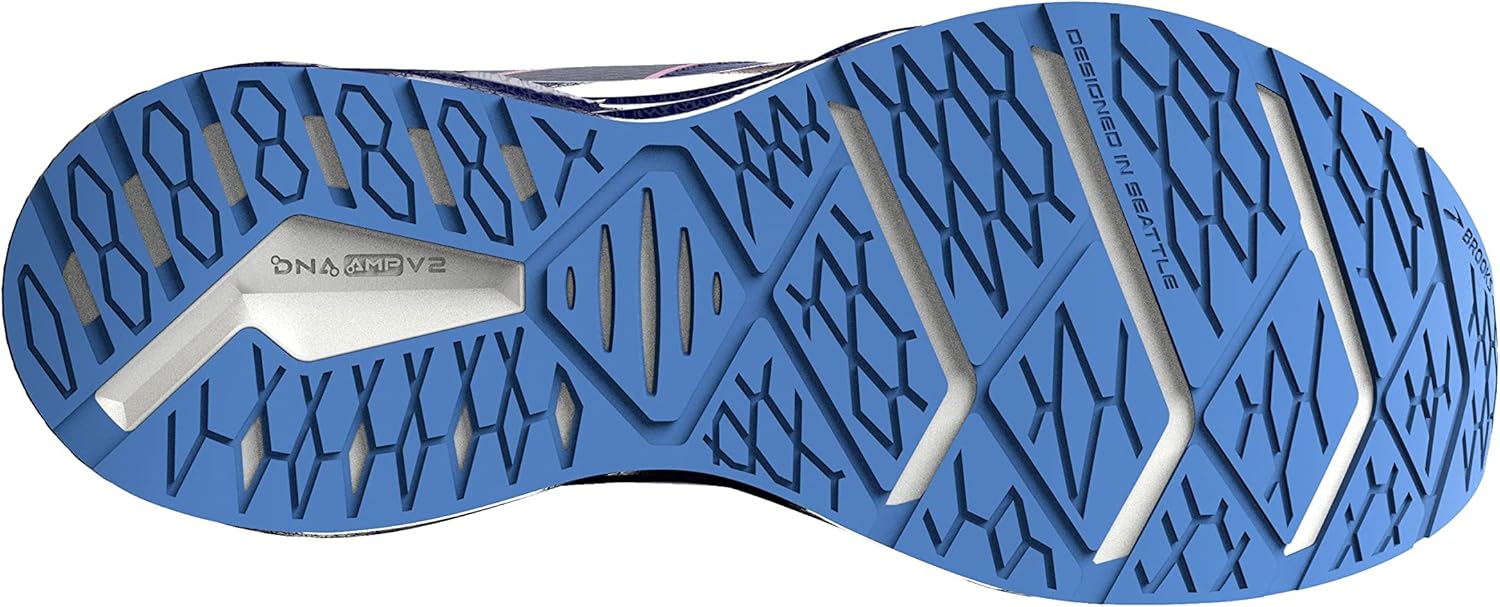 Brooks Women’s Levitate 6 Neutral Running Shoe - Peacoat/Pink Lady/Lilac Rose - 5 Medium - Image 6