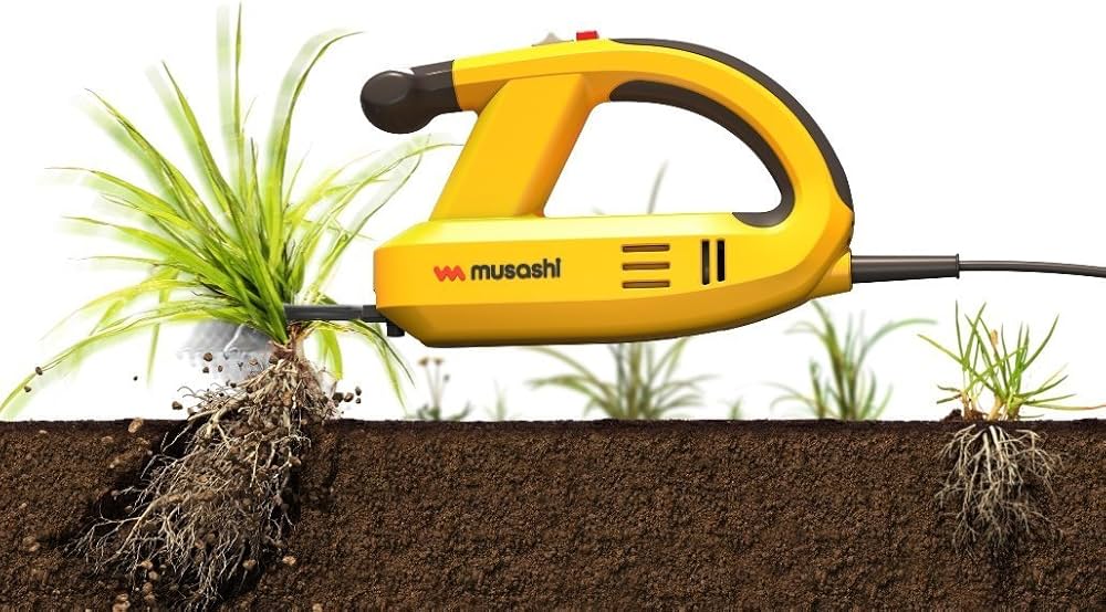Amazon.co.jp: ムサシ 除草バイブレーターハンドルセット WE-700+WE