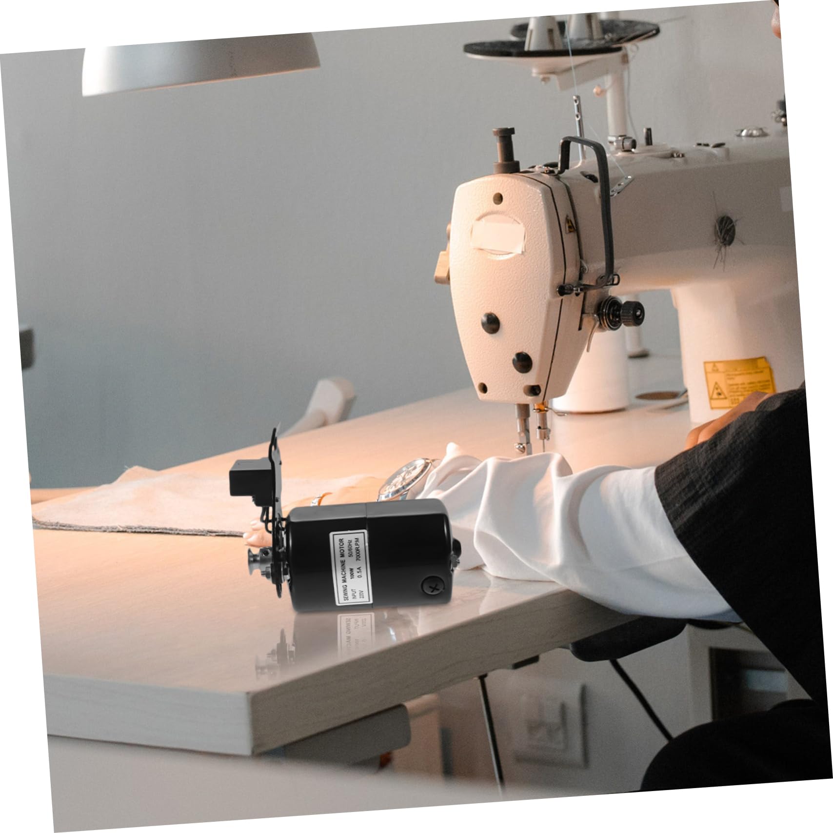 SHINEOFI motor de máquina de coser motores para piezas de la máquina de coser motor electrico para maquina de coser motor de máquina a medida familiar pequeño motor pedal acero