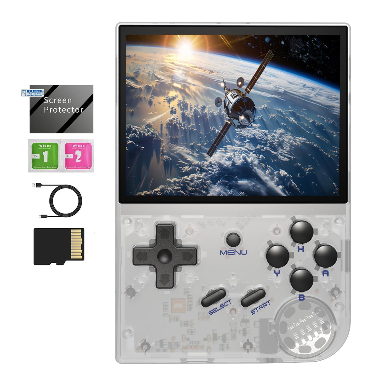 Amazon | RG35XX 2024 レトロゲーム機 64GBカード付き rg35xx