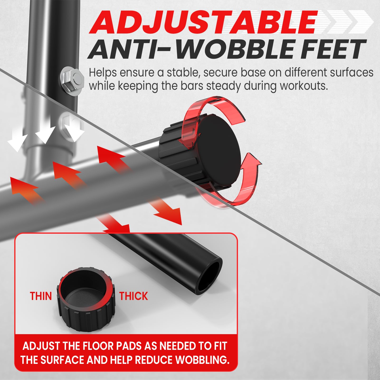 FUNFLEX Poręcze Do Handstandu Parallettes Ze Stali Do Pompek Dip Calisthenics Z Antypoślizgowymi Uchwytami Sprzęt Treningowy Do Ćwiczeń W Domu Na Zewnątrz Idealny Do Treningu Siłowego Streetworkoutu