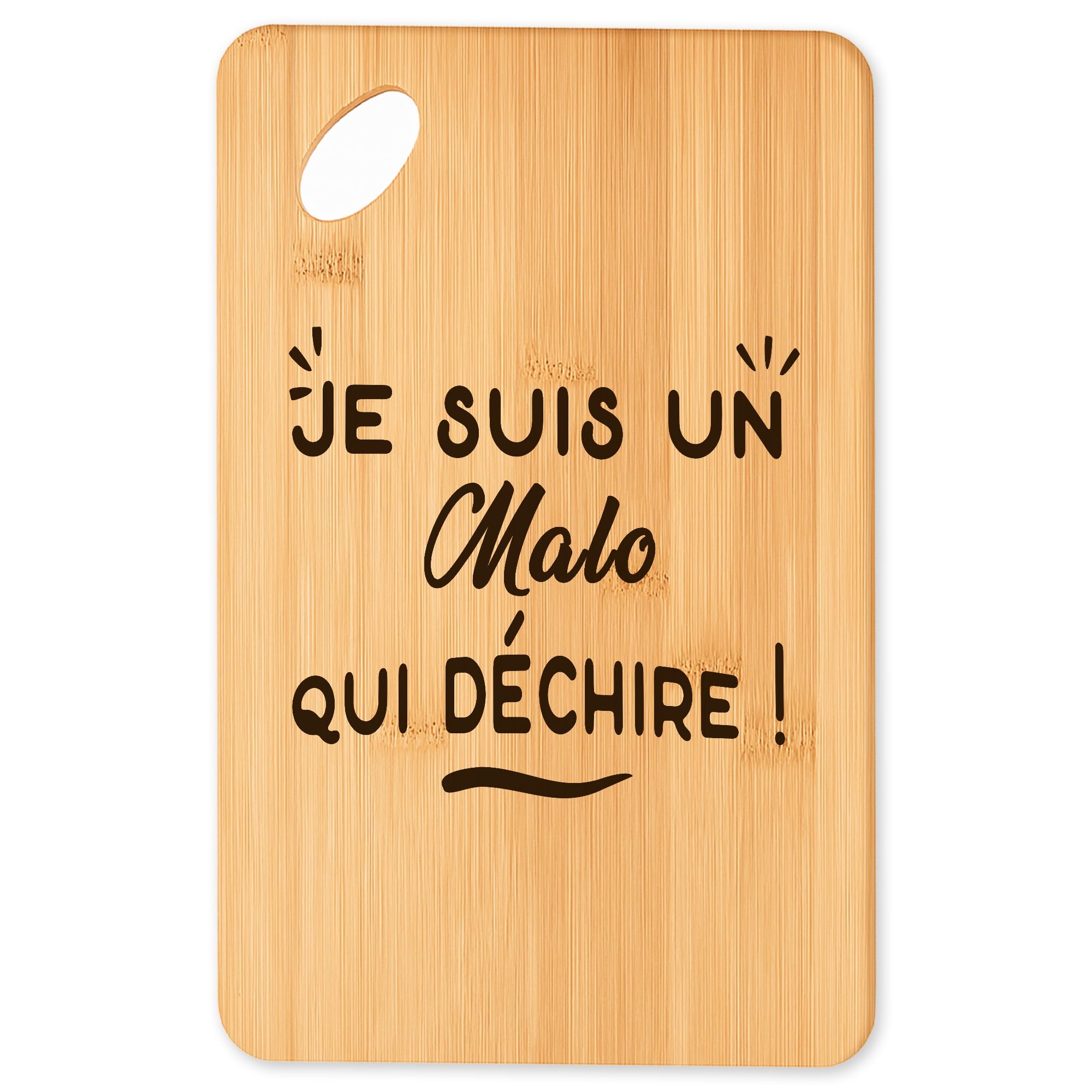 Planche à découper en bambou haut de gamme pour plateau apéro