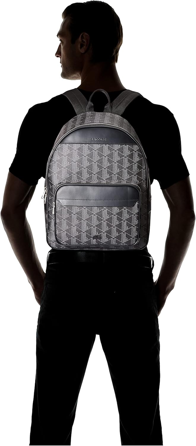 Lacoste Men's The Blend Concept Backpack, Black, One Size - Image 4