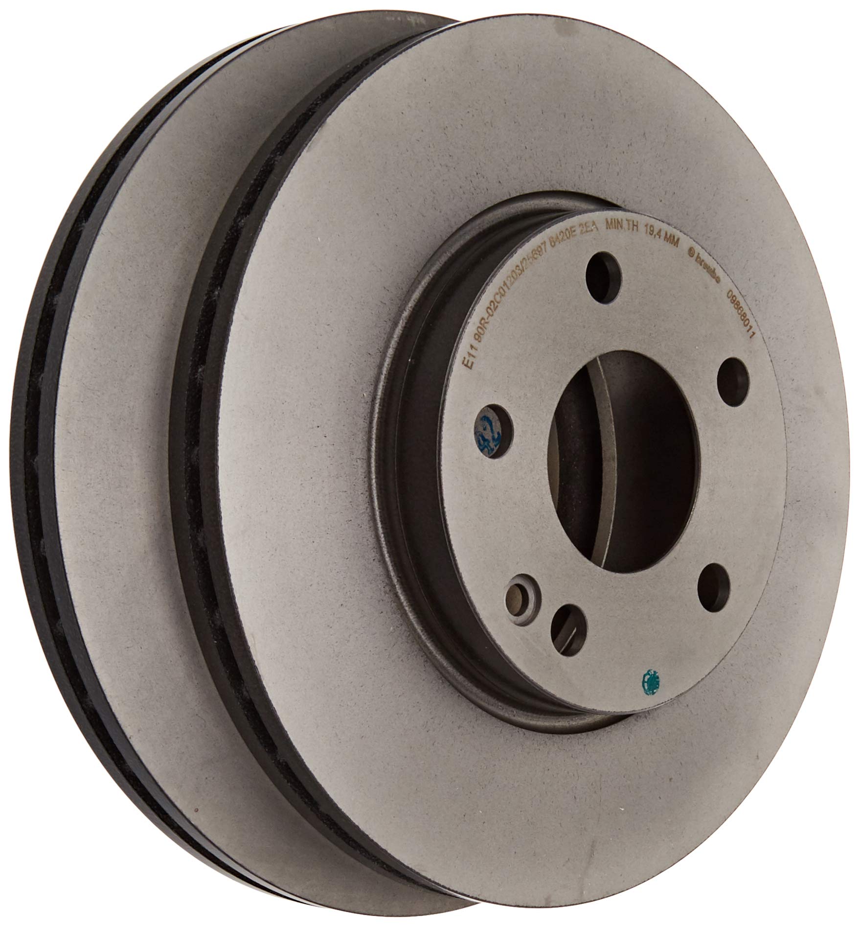 Dischi Freno Brembo Posteriore Set 2 Pezzi - Verniciatura UV 270mm - Foto 2