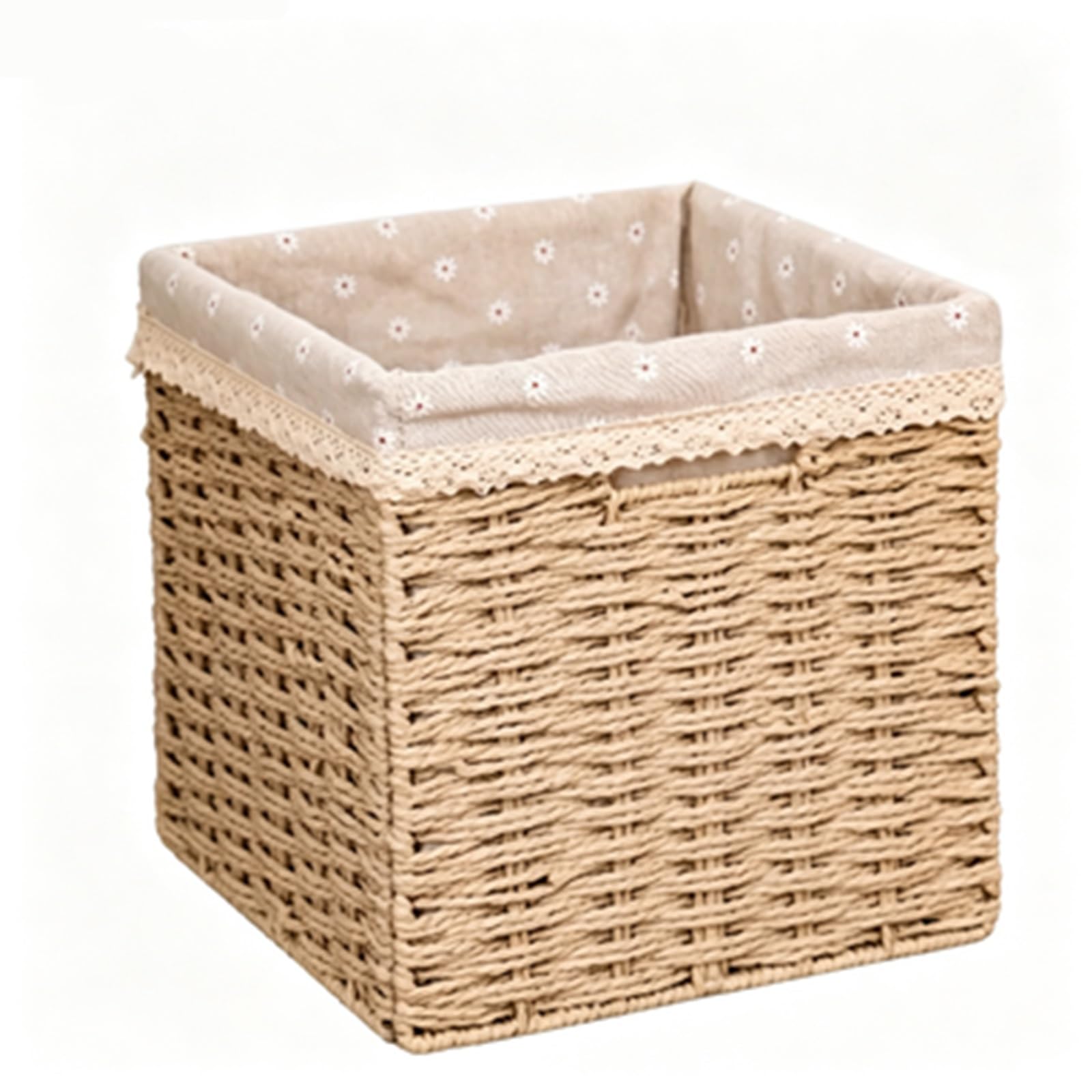 JRSIUNH Collapsible Storage Basket, Cube Storage Basket