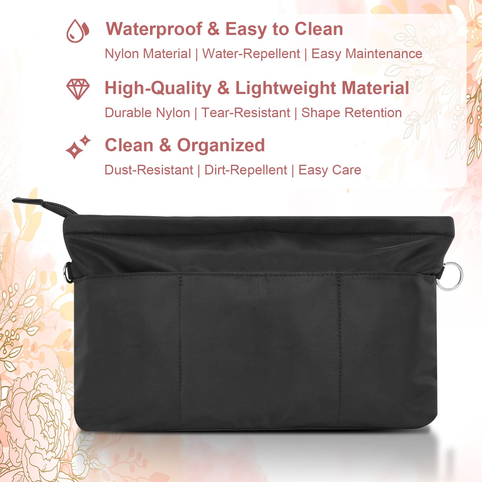 YXBQueen Handbags Organizer Bag Organizer with Various Neverfull MM