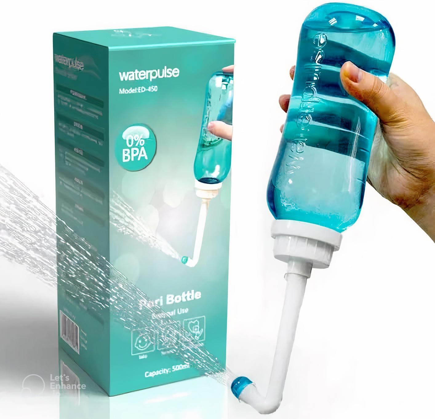 Peri Bottle , SqueezeFree Portable Bidet for Postpartum