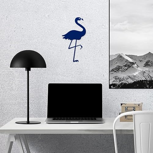 Miniatura 7 de Decal Stickers of Flamingo 1 (Navy Blue) (Set of 2) Premium Waterproof Vinyl Decal Stickers for Laptop Smartphone Car Dirt Bike Wall Room Mason Jar