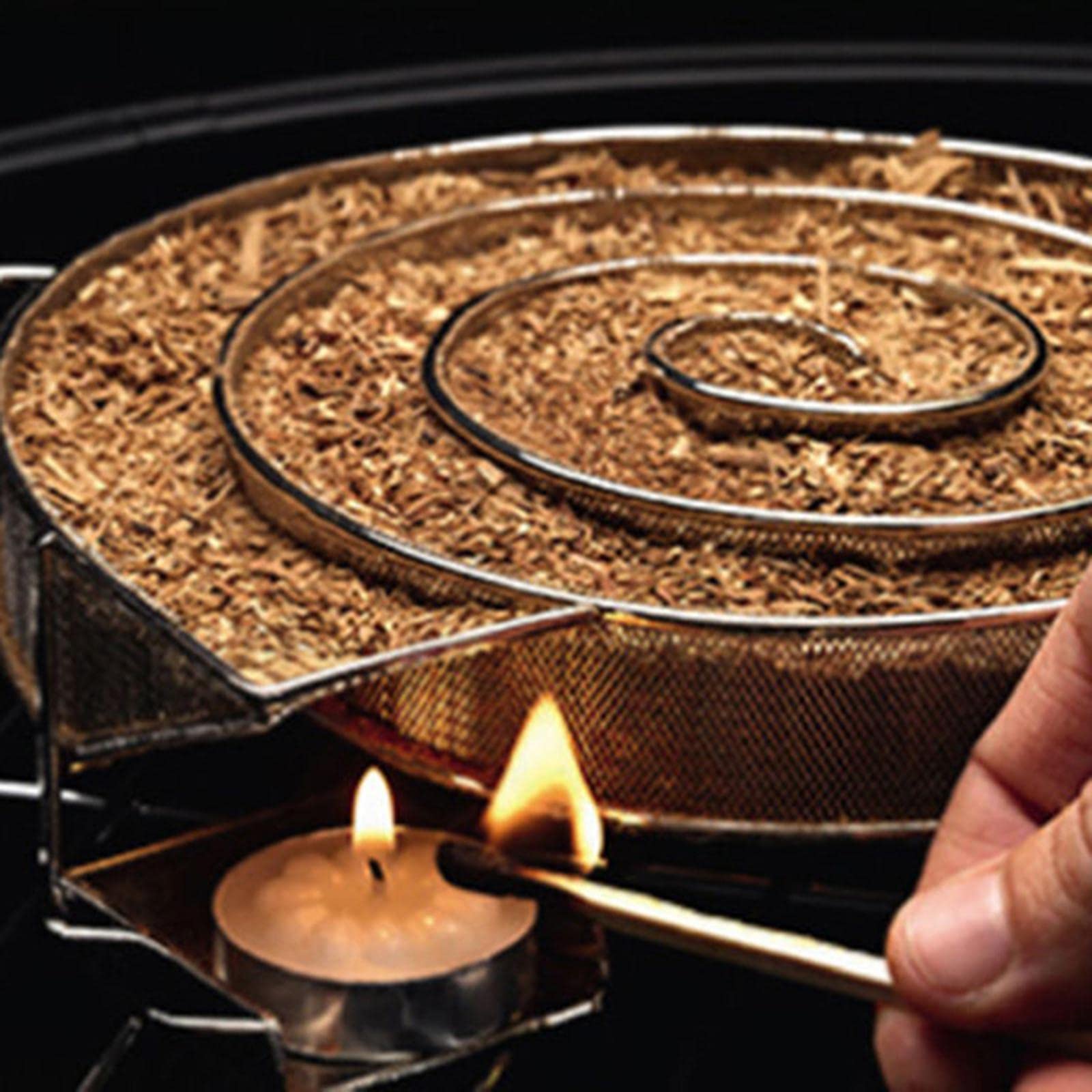 Sharplace Trucioli di Legno Naturali per Affumicatura con Basso Contenuto di Cenere, Sani E Facili da Trasportare, Adatti per Riunioni di Famiglia, 0,5 cm