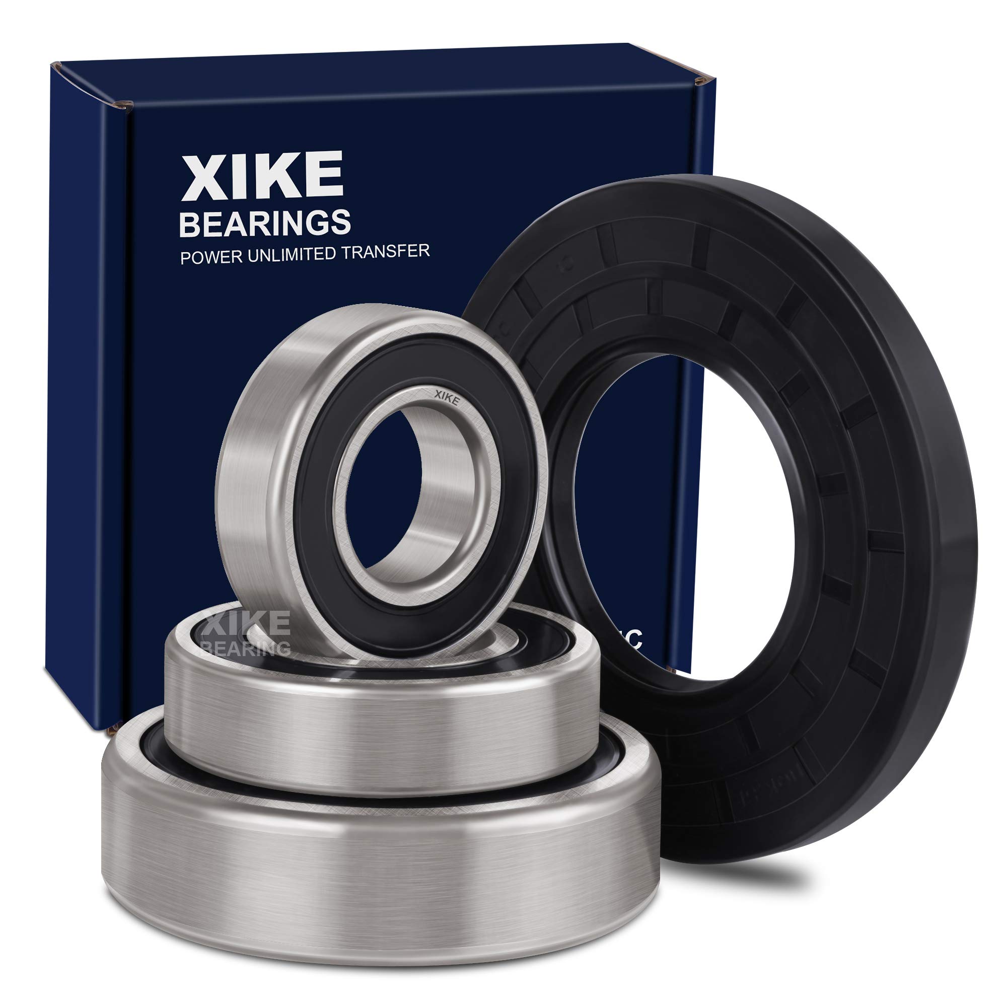 Kit de rodamientos y sellos de lavadora de carga frontal W10253866, WH45X10071, W10772618, W10253864 y W10772617, repuesto para Whirlpool, Kenmore, GE, Maytag y KitchenAid etc.