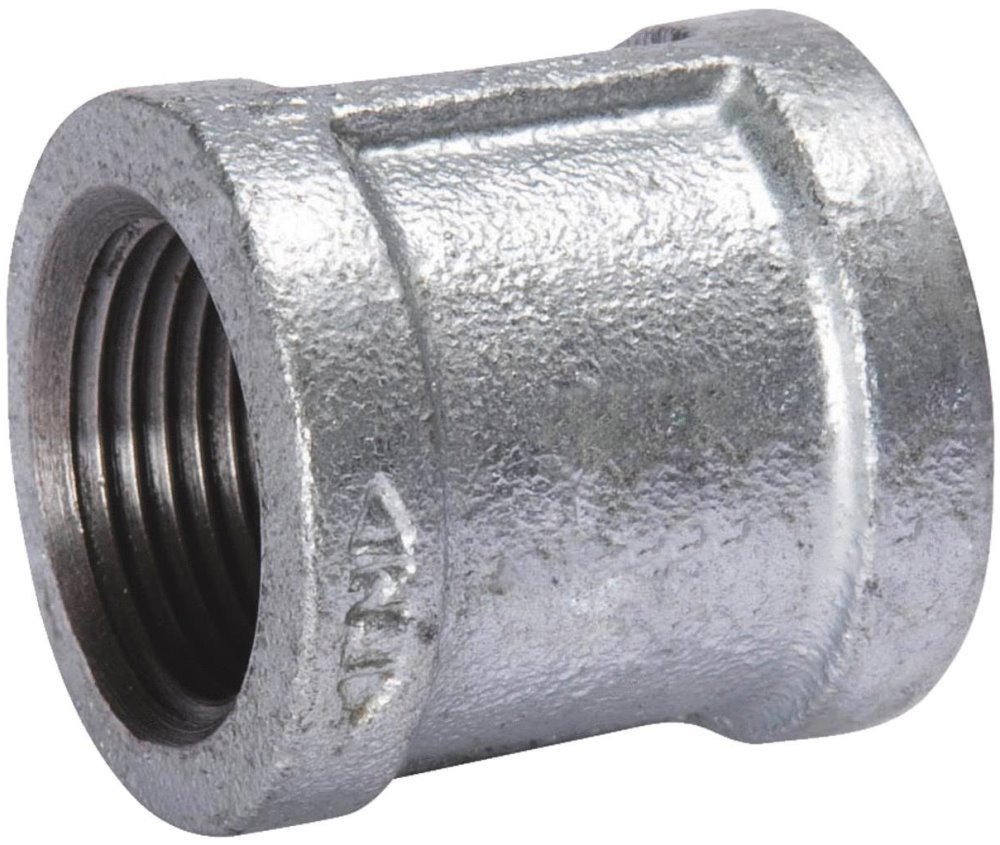 MuellerIndustries 3/4' Galv Coupling/Stop 511-204Hc Galvanized Couplings Reducers & Bushings