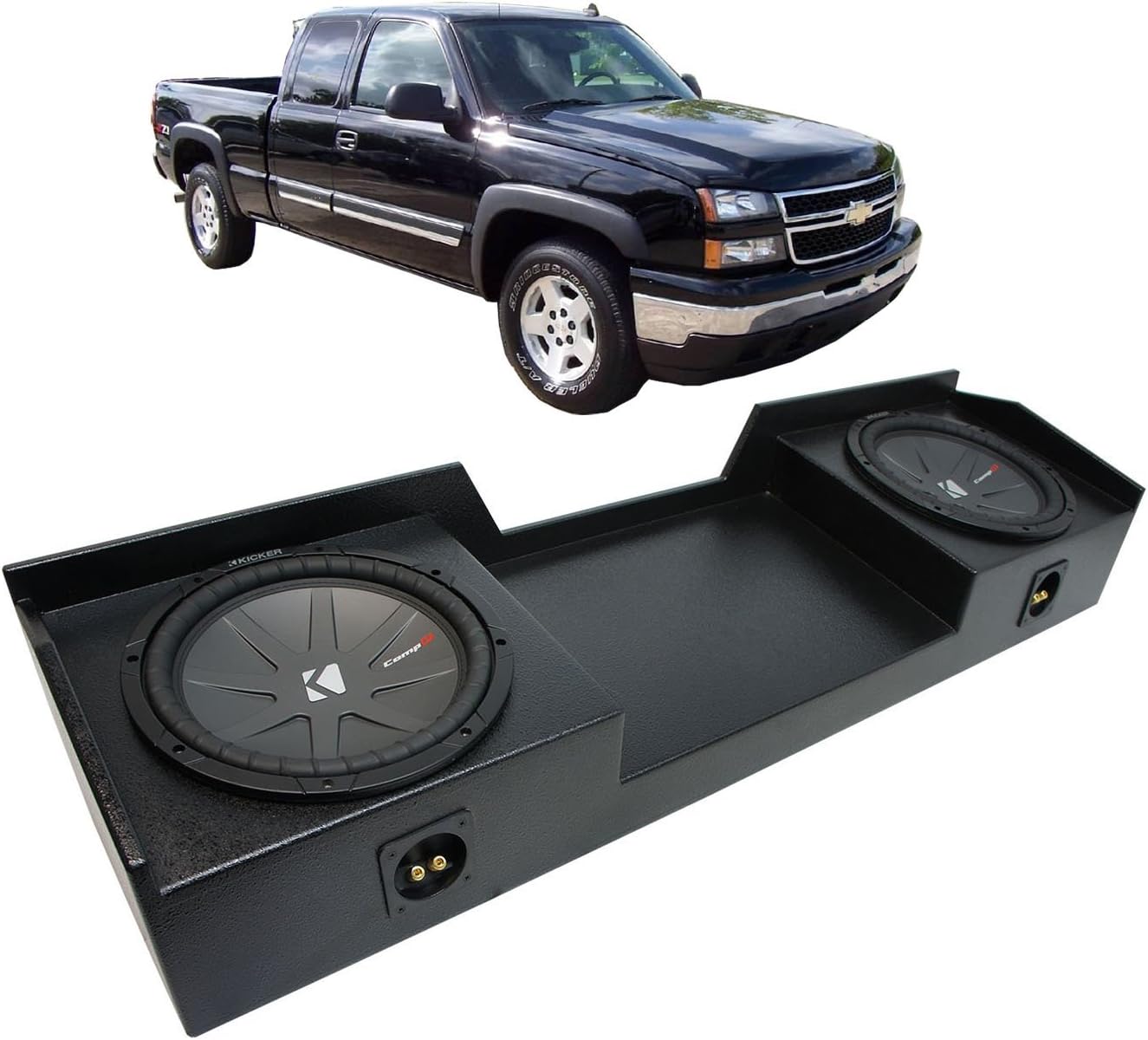 Compatible with 19992006 Chevy Silverado Ext Truck Kicker