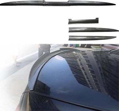for Hyundai I30 N MK3 I30N Hatchback 2017-2026, Car Rear Spoiler Rear Trunk Spoiler Rear Spoiler Wing Decoration Accessories,B/Carbon Fiber Look