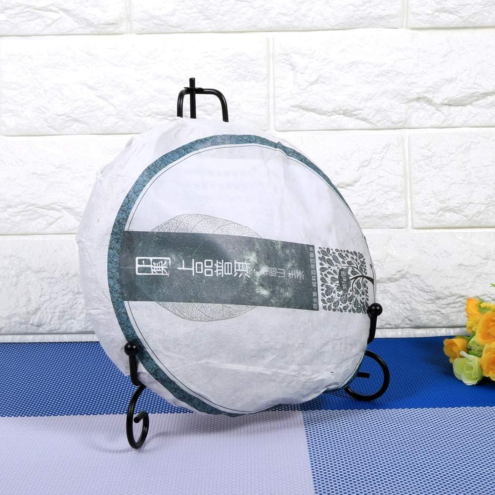 HERCHR Migliorato Antiscivolo espositore per Libri di Cucina, Ferro Supporto Cavalletto Decorativo per Foto, Porta Piatti da Esposizione, Nero Reggi Piatti Metallo per Decori, Altezza 12 Pollici