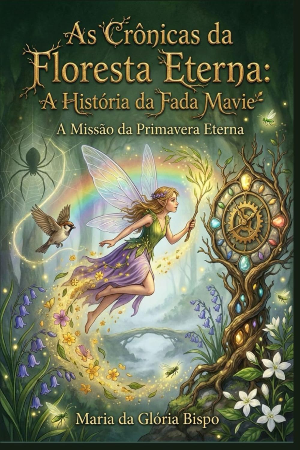 As Crônicas da Floresta Eterna: A História da Fada Mavie: A Missão da Primavera Eterna