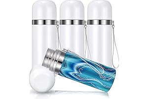 Geiserailie Pack 4 - Vasos para Sublimación de 12 onzas de Acero Inoxidable