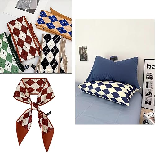 Miniatura 4 de 6 plantillas de cuadros y puntos, plantillas de tablero de ajedrez de arlequín de varios tamaños, plantillas cuadradas en forma de diamante,