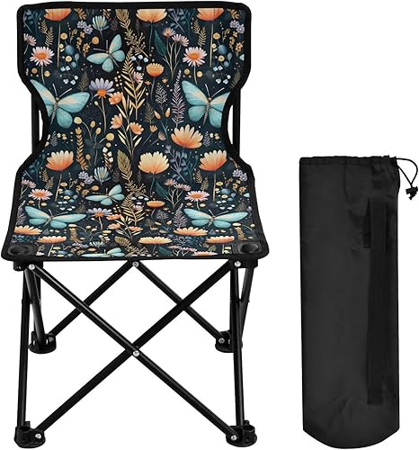 Miniatura 4 de Outdoor Folding Butterfly Flower Camping Chairs for Adults Portable Camping Chair Lightweight Lawn Chair 202a5225