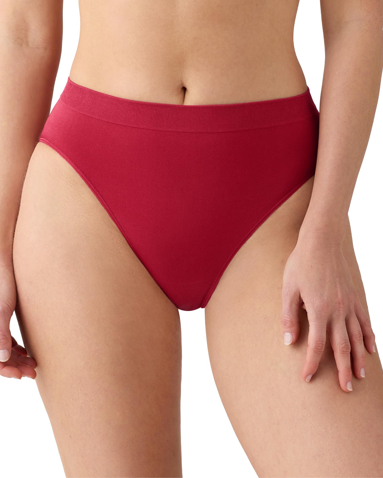 Wacoal Women's B-Smooth Seamless Full Coverage Hi-Cut Brief Panty, 834175