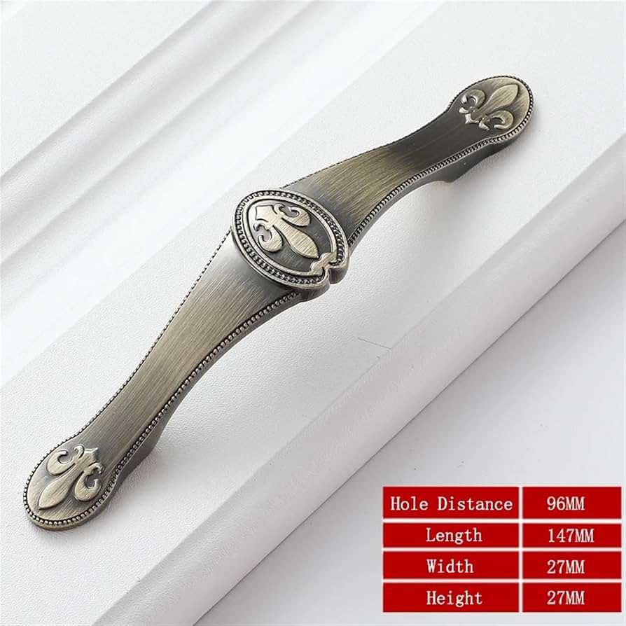 Amazon.com: EVURU Cabinet Door Handles Zinc Alloy Antique