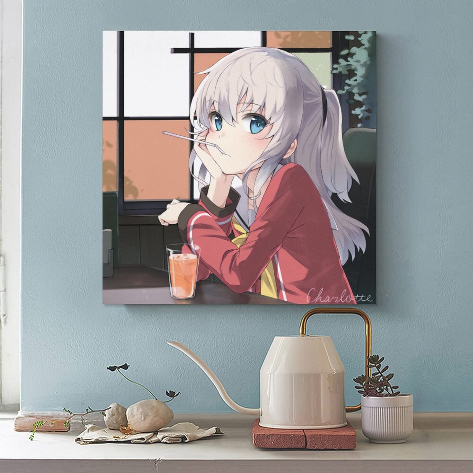 Amazon.co.jp: ポスター Charlotte シャーロット 友利奈緒 絵画