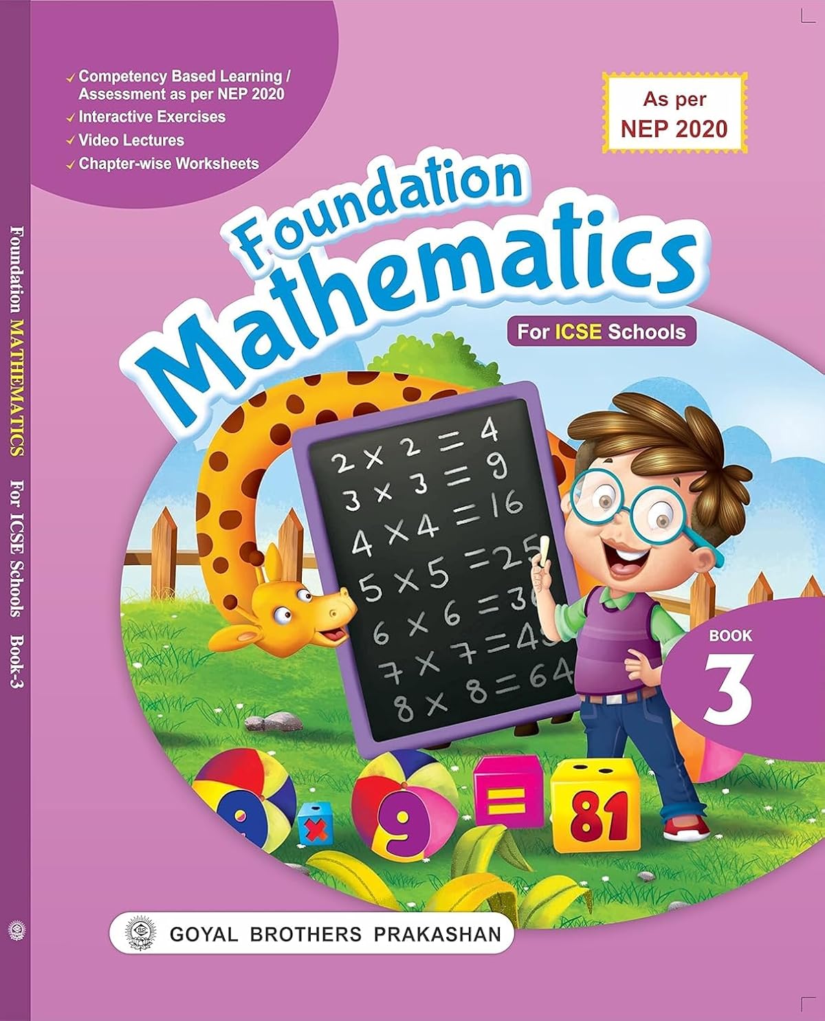ICSE Foundation Mathematics for Primary Classes Class - 3