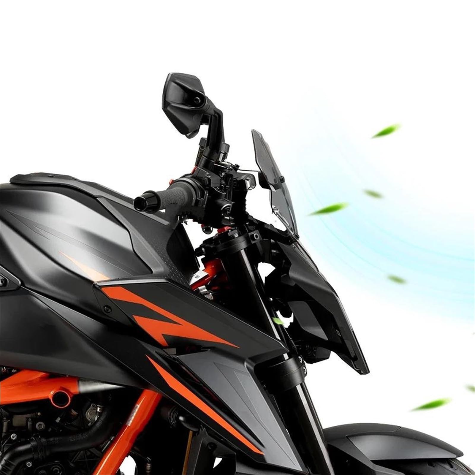 Cupolino Per Moto Per 1390 Super Duke R EVO 2024 2025 Anteriore, Deflettori Vento, Schermo, Visiera, Carena Cupolino Paravento
